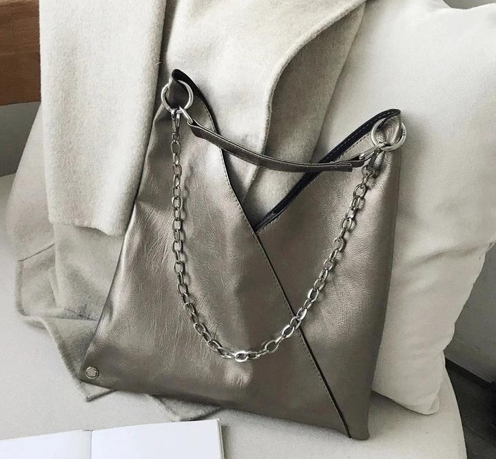 Produktbild Only-Bags.Store Lederhandtaschen Taschen Designer Grosse Kapazität Tote Einfache Kette Schulter