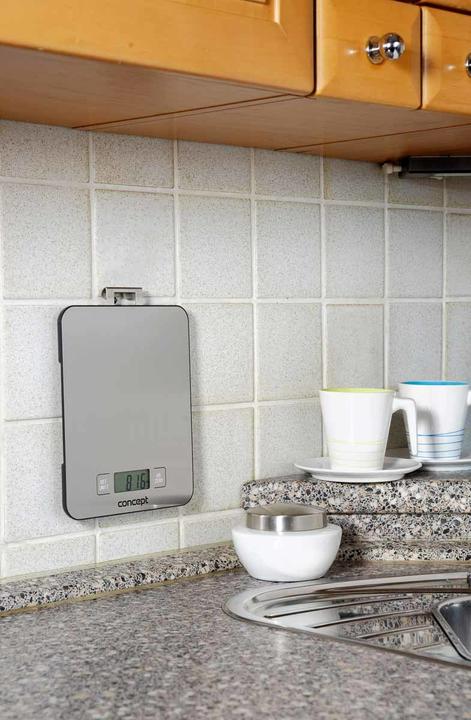 Produktbild Concept VK5710 Küchenwaage Edelstahl Arbeitsplatte Rechteck Elektronische Küchenwaage