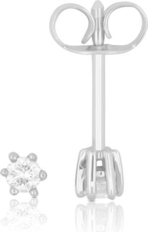Image du produit Muau Boucles d'oreilles monture 6 poignées (Or blanc 750)