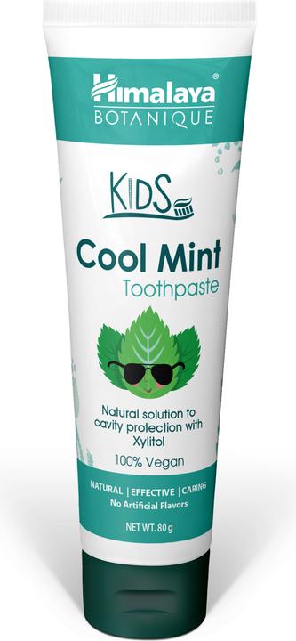 Actual product image Himalaya Botanique Kids Toothpaste Cool Mint Kids Toothpaste 80G