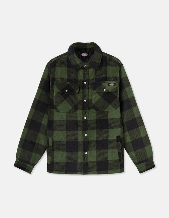 Produktbild Thermohemd Portland grün/schwarz, Gr. XL (XL)