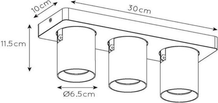Image du produit Lucide Nigel (960 lm, GU10)