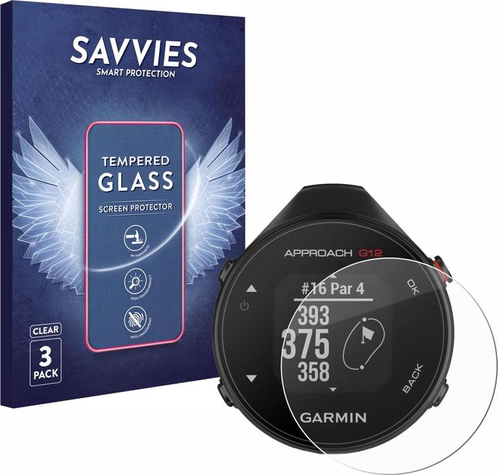 Produktbild Savvies Panzerglas Hartglas Displayschutz (Approach G12)