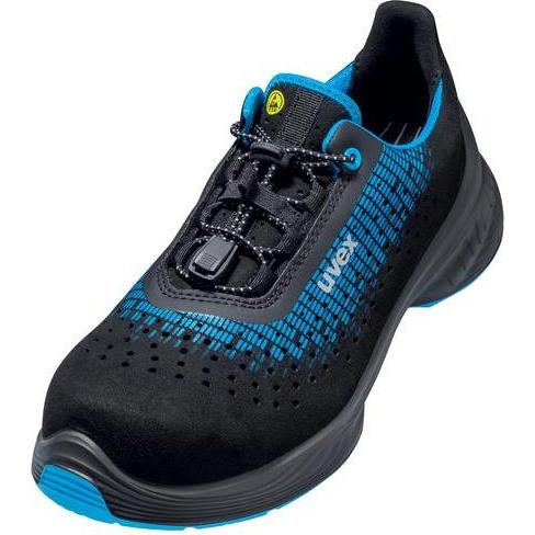 Uvex Safety, Sicherheitsschuhe, 6829950 Sicherheitshalbschuh S1 Schuhgrösse (EU): 50 Blau, Schwarz 1 Paar (S1, 50)