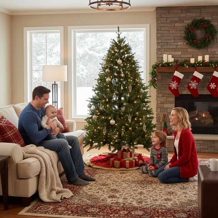 Actual product image Hermex Kunst-Weihnachtsbaum (210 cm)