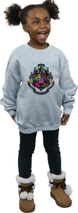 Immagine prodotto Neon Hogwarts Crest Felpa Ragazze (116)