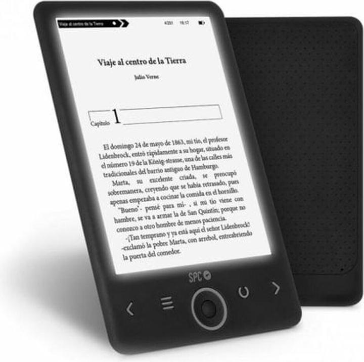 Immagine prodotto SPC E-Book 6 Dickens Light 2 Nero (6", 8 GB, Nero)