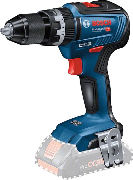 Bosch Professional GSB 18V-55 (Rechargeable battery operated)