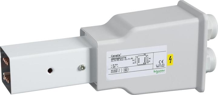 Produktbild Schneider Electric SE KBB40ABD44TW Endeinspeisung 40A Rechts Zwei Netze