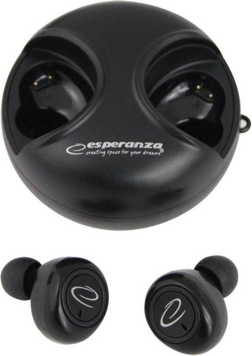 Produktbild Esperanza EH228K Bluetooth In-Ear-Kopfhörer TWS Juodas (4 h, Kabellos)