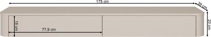 Produktbild Selsey Luvio (175 x 39 x 20 cm)