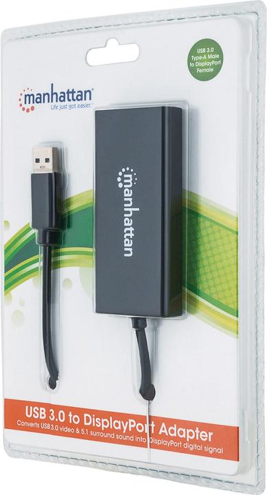 Produktbild Manhattan USB 3.0 zu DisplayPort (DP, 21 cm)