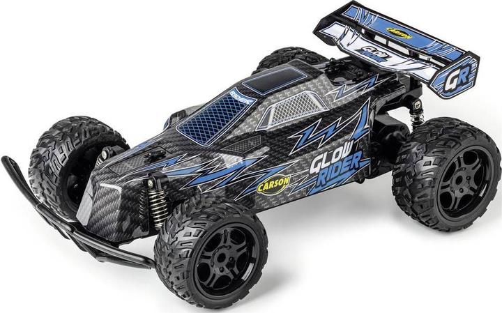Actual product image Carson 1:12 Glow Rider 2.4GHz 100% RTR blau (RTR Ready-to-Run)
