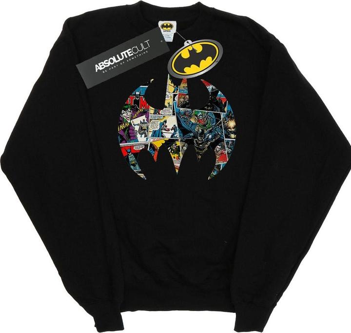 Produktbild Batman Comic Book Logo Sweatshirt Jungen (140, 146)