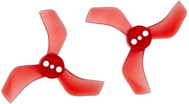 Actual product image Dronefactory GF 1635 40mm 1 Hole 3-blade Propeller red (Drone propellers)