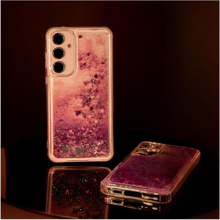 Produktbild iLike Galaxy A35 Silicone Case Water Glitter (Samsung Galaxy A35)