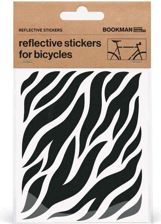 Bookman Reflektierendes Fahrradaufkleber-Set Zebra