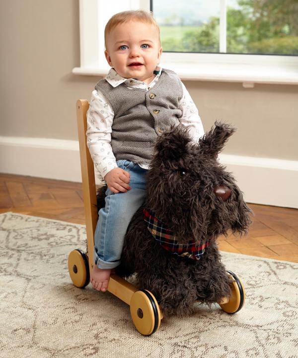 Immagine prodotto little bird told me Scottie Dog Push Along