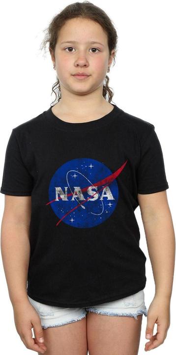 Produktbild Nasa Classic Insignia Logo Distressed TShirt Mädchen (128)