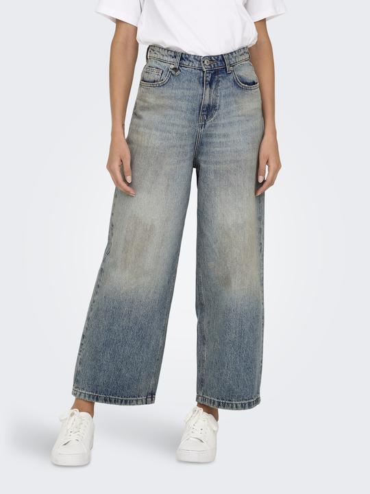 Produktbild Only ONLLAFAYETTE Mittlere Taille Weiter Beinschnitt Jeans Jeans mit weitem Bein (W26/L30)