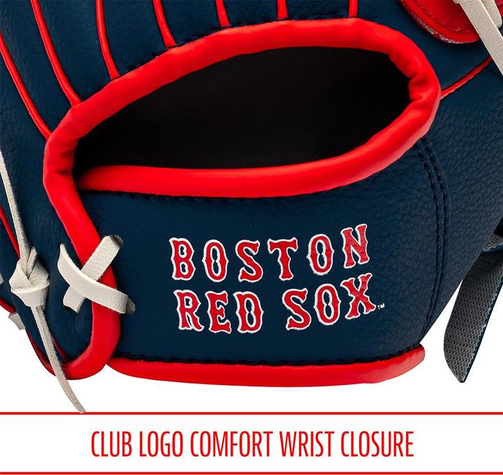 Actual product image Franklin Boston Red Sox Team Glove and Ball (9.50")