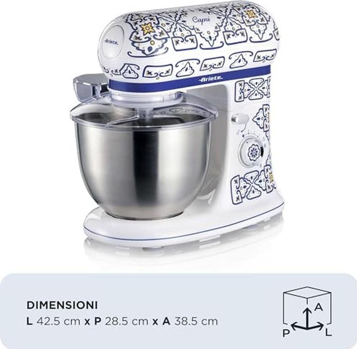 Produktbild Ariete 1588 Küchenmaschine Capri (1200 W)