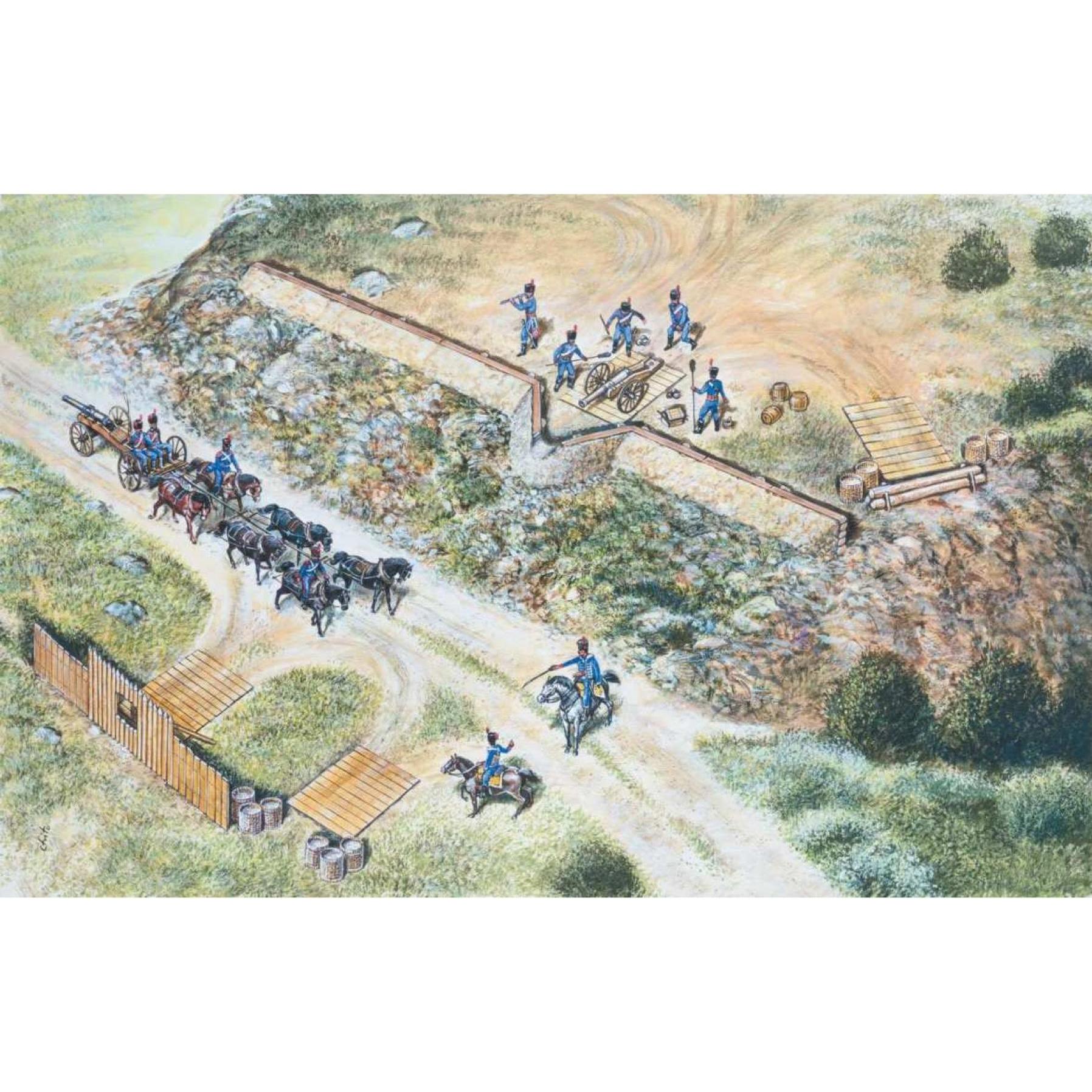 Italeri Napoleonic Wars French Artillerie (ITA 6031)