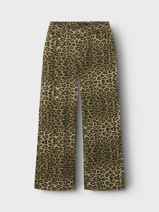 Actual product image Lmtd Wide leg leoprint trousers