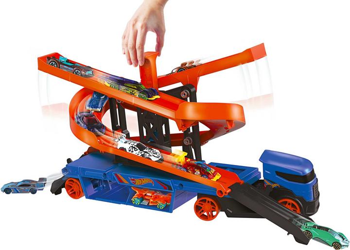 Image du produit Hot Wheels Ascenseur Et Lanceur Transporteur