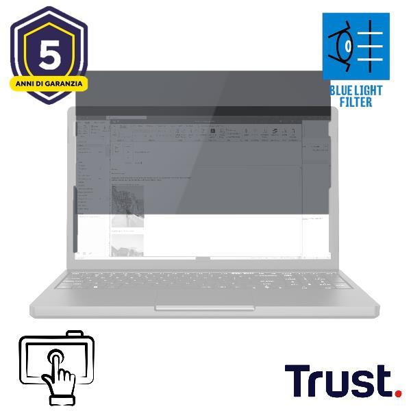 Actual product image Trust Protector (14", 16:9)