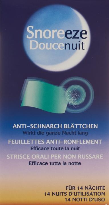 Image du produit Snoreeze Languettes anti-ronflement Doucenuit