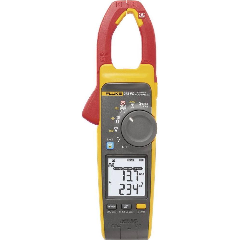 Fluke, Multimetro, Pinza di corrente 378 FC/E (CAT IV 600V)