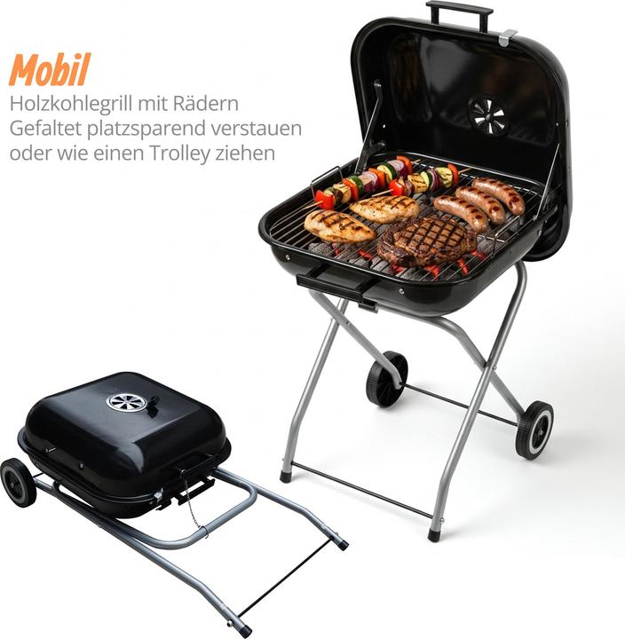 Actual product image Relaxdays Charcoal grill (46.50 cm)