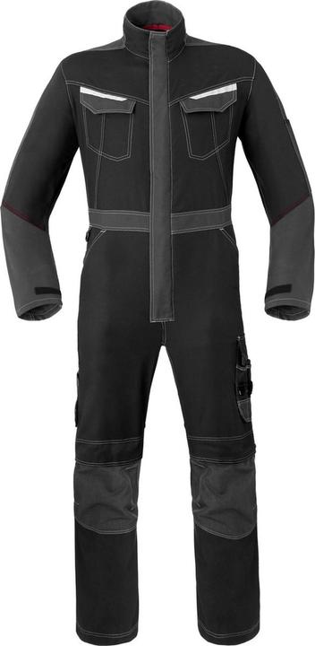 Havep Attitude Polyester/katoenen overall 20199 Zwart/Charcoal grijs Maat 54 (54, 1x)