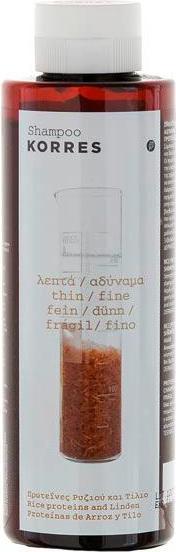 Produktbild Korres Rice Proteins & Linden Shampoo (Flüssiges Shampoo, 250 ml)