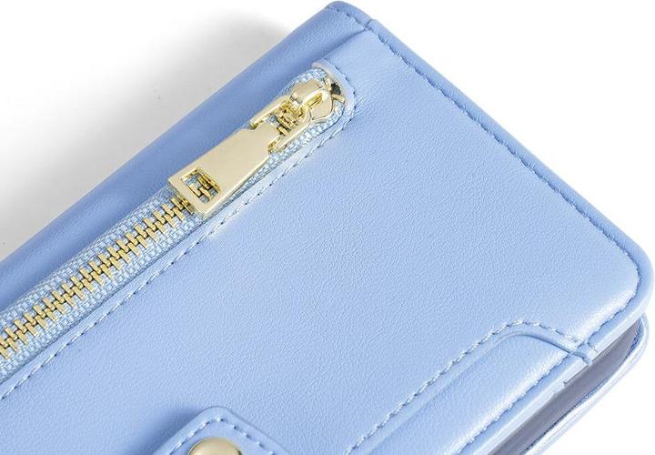 Actual product image Cover-Discount Xiaomi Poco X5 Pro - Wallet Case Cover blue (Xiaomi Poco X5 Pro, Xiaomi Redmi Note 12 Pro 5G)