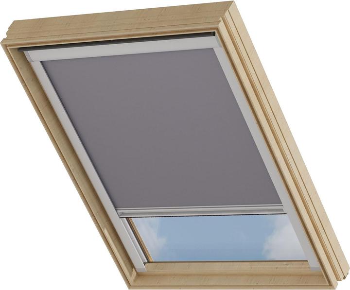 Cocoon Home Concepts Dachfensterrollo Weiss - Verdunklung - Kompatibel mit VELUX