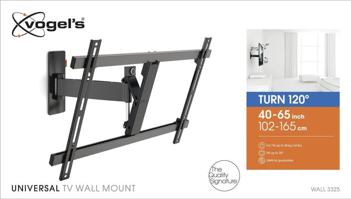Image du produit Vogels Mur 3325 (Mur, 65", 30 kg)