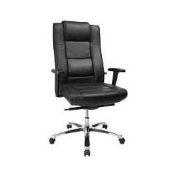 Topstar, Bürostuhl, Chefsessel Sitness Director 10, SK739T A80 schwarz, alu Leder