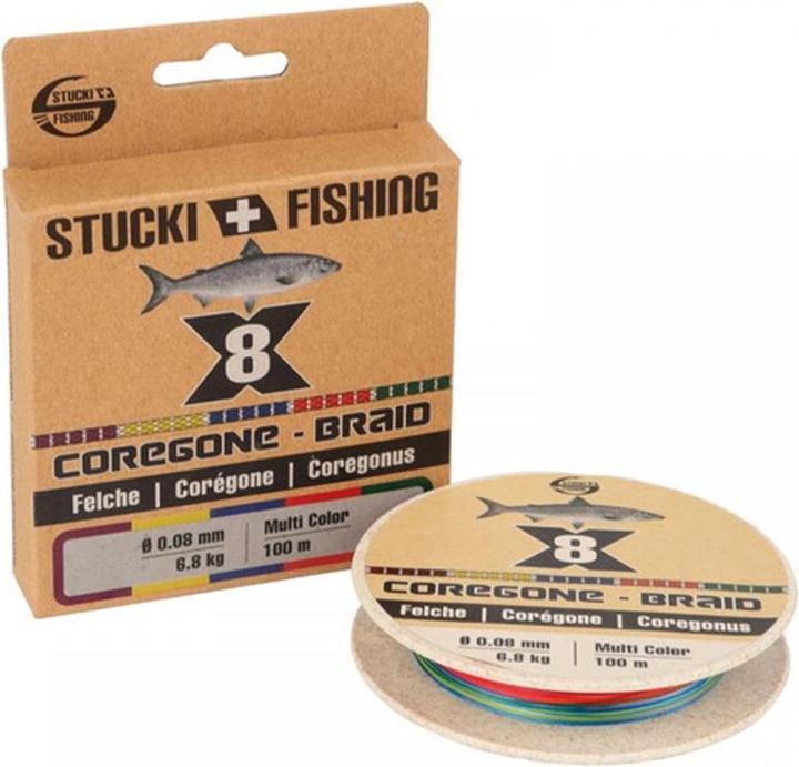 Stucki Thun Treccia Coregone X8 (6.80 kg, 0.08 mm)