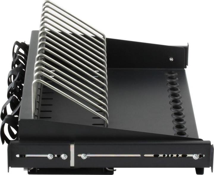 Actual product image Techly Removable bracket with 14 slots