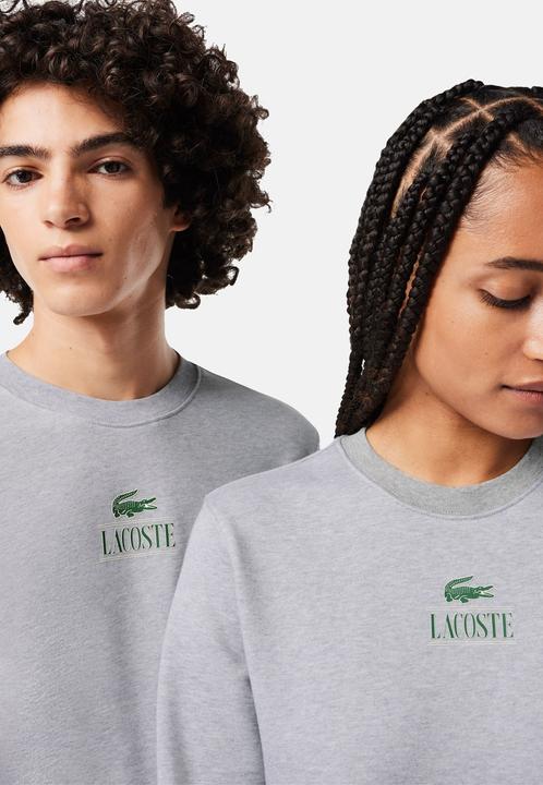 Immagine prodotto Lacoste Sweatshirt Pullover mit Rippbündchen und Logo (S)