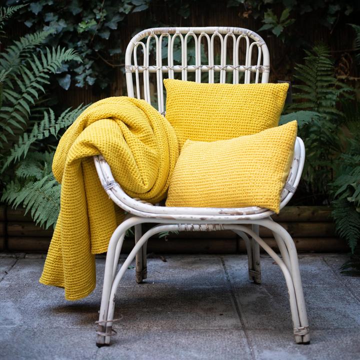 Image du produit VIVARAISE coussin coton stonewashed maia (30 x 50 cm)