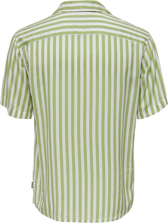 Produktbild Only & Sons Gestreiftes Kurzarmhemd (S)
