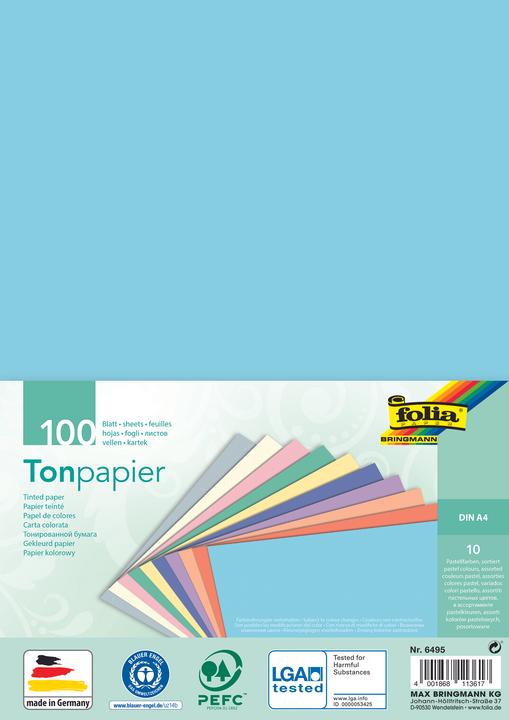 Actual product image Folia Clay paper (130 g/m², 100 x)