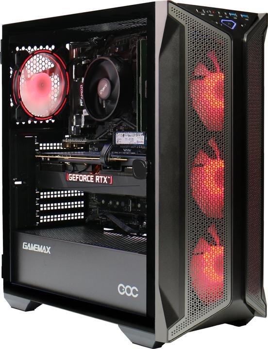 Produktbild GameMax GigaDeal Brufen C1 SET2566 + Gigabyte GS32QC LED-Monitor Curved, 80 cm (32") (1000 GB, 4 GB, GeForce RTX 5060)