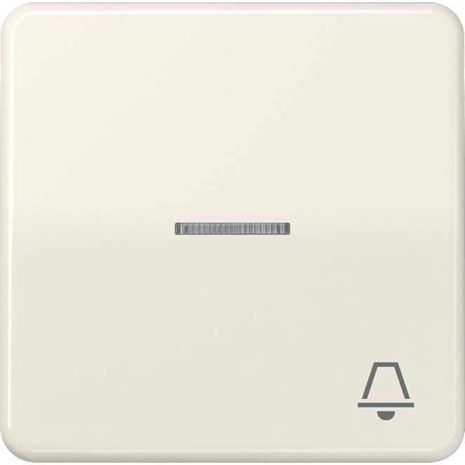 JUNG, Zubehör Schalterprogramm, Kontrollwippe Schalter CD ws glz Klingel CD590KO5K