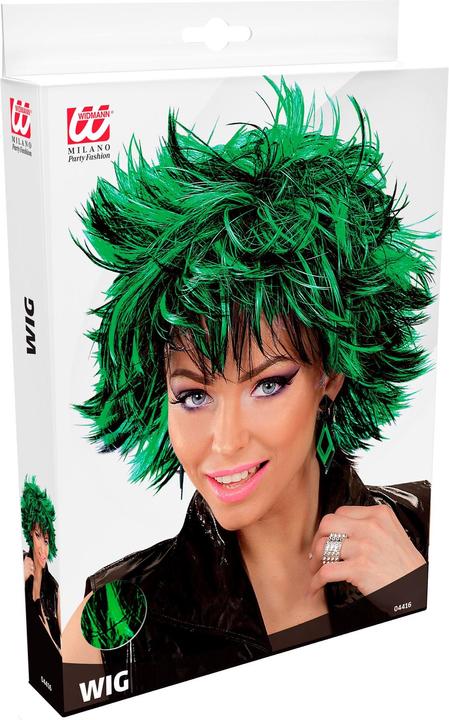 Immagine prodotto Widmann Parrucca discoteca in nero verde