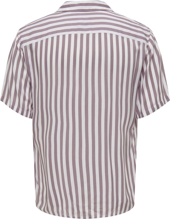 Produktbild Only & Sons Gestreiftes Kurzarmhemd (S)