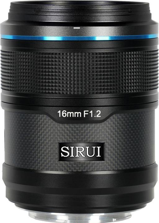 Produktbild Sirui Sniper 16AS12X-B 16mm F1.2 APS-C/S35 Auto-Focus Lens(X Mount, Black, Carbon Fiber) (APS-C / DX)